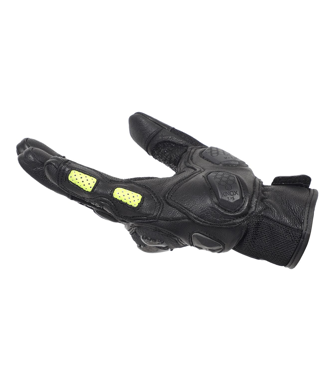 Rival Carbon CE Gloves (Neon) - Motorcycle Gloves | Solace