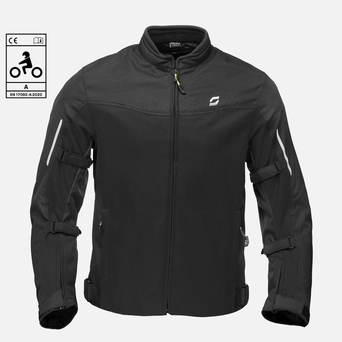 Thrift Mesh Jacket Minima Black