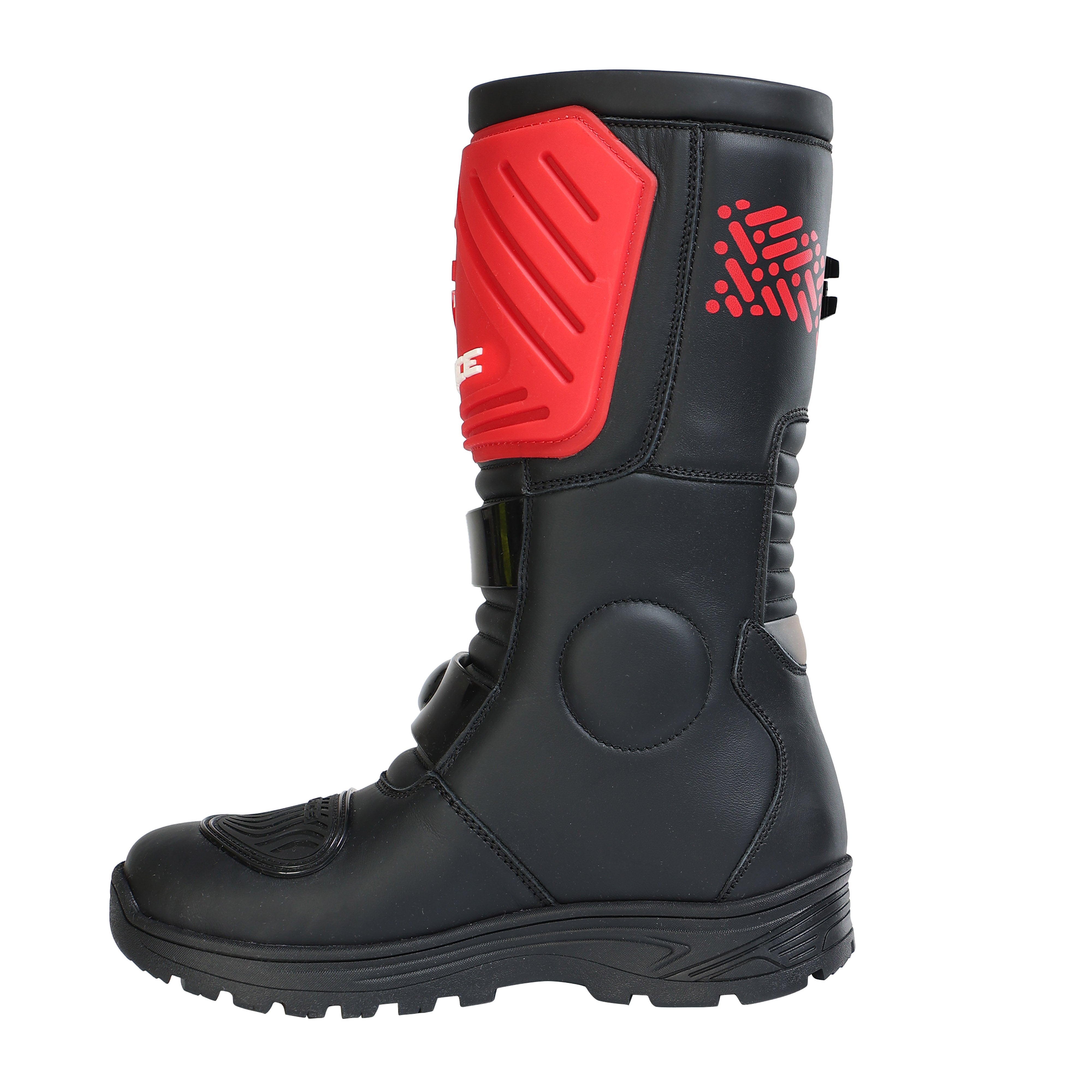Adventure X Pro V2 boots with KNOX® Micro-Lock™ (Magma Red)
