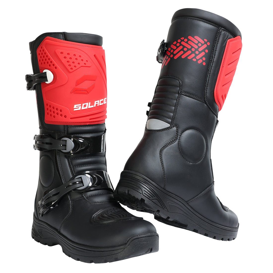 Adventure X Pro V2 boots with KNOX® Micro-Lock™ (Magma Red)