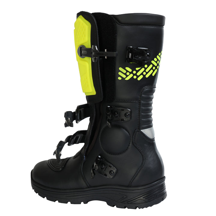 Adventure X Pro V2 boots with KNOX® Micro-Lock™ (Wiz Neon)