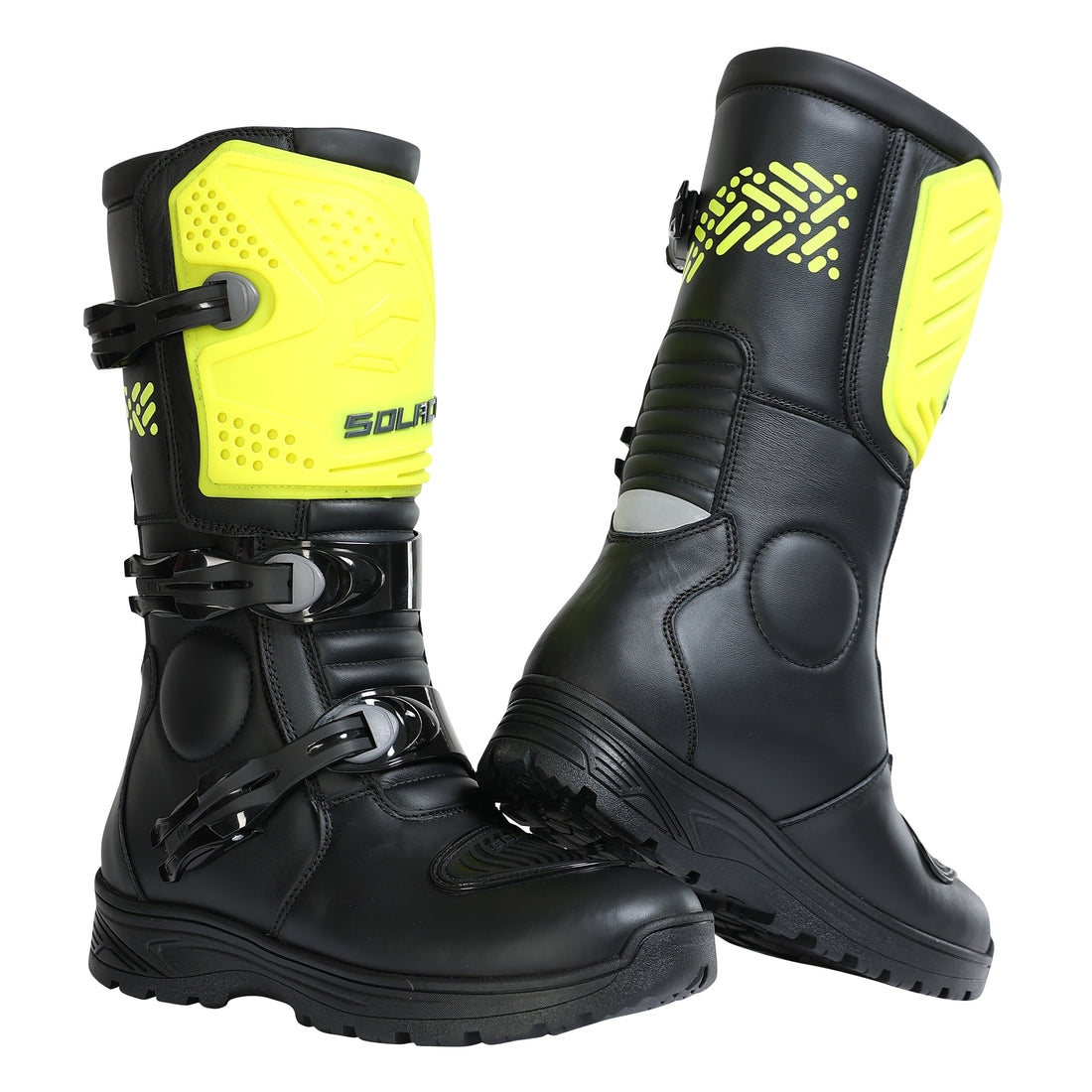 Adventure X Pro V2 boots with KNOX® Micro-Lock™ (Wiz Neon)