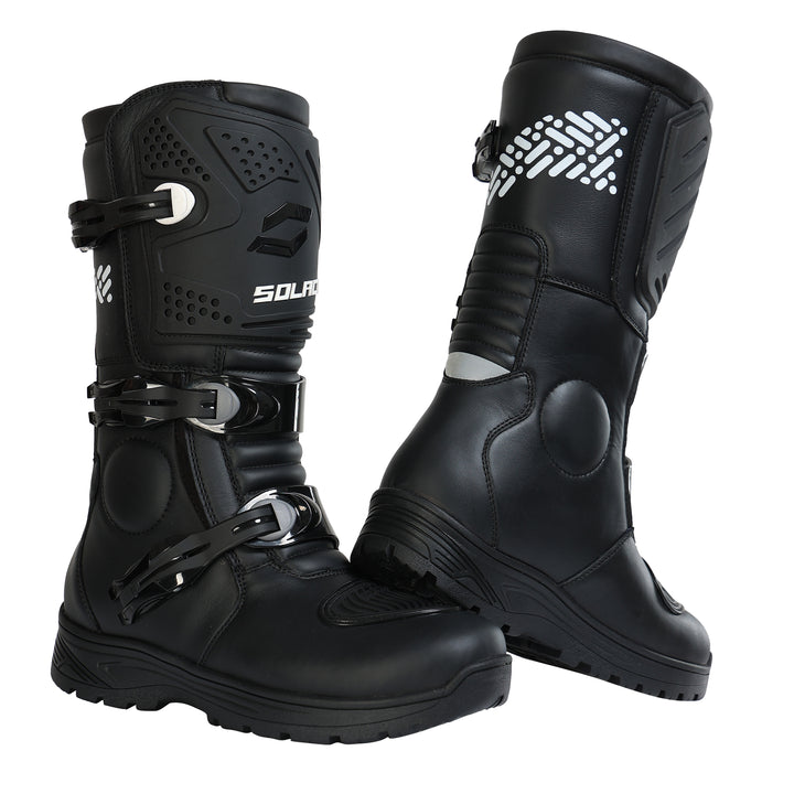 Adventure X Pro V2 boots with KNOX® Micro-Lock™ (Pure Black)