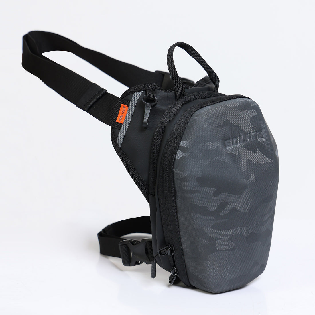 Exo Thigh Bag - Black Camo