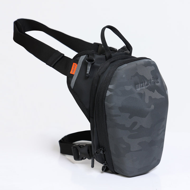Exo Thigh Bag - Black Camo