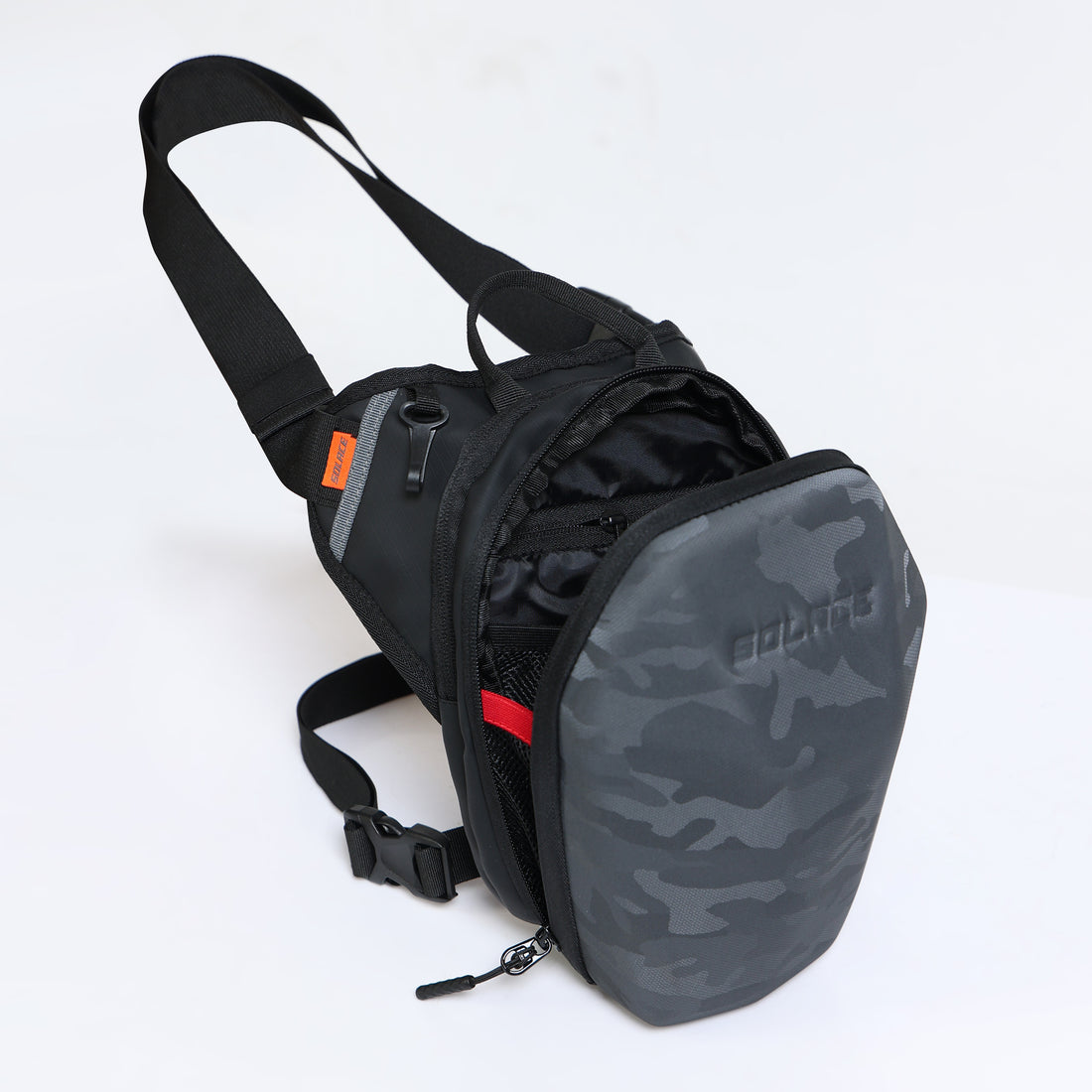 Exo Thigh Bag - Black Camo