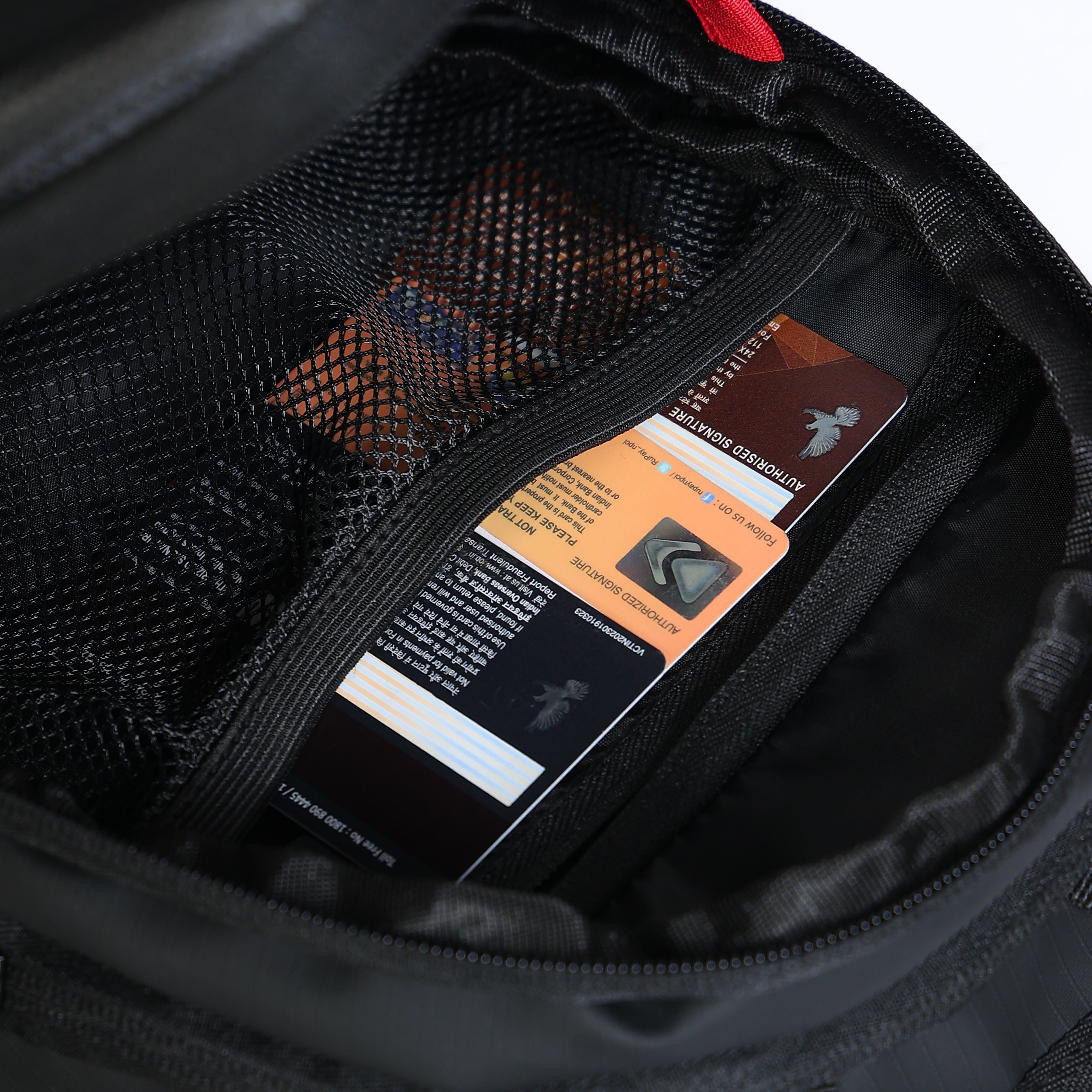 Exo Thigh Bag - Carbon Black
