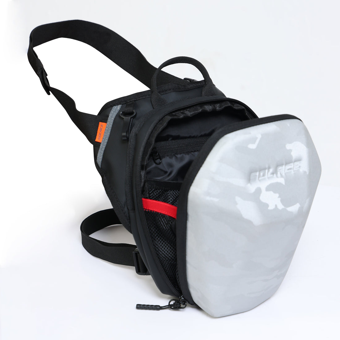 Exo Thigh Bag - White Camo