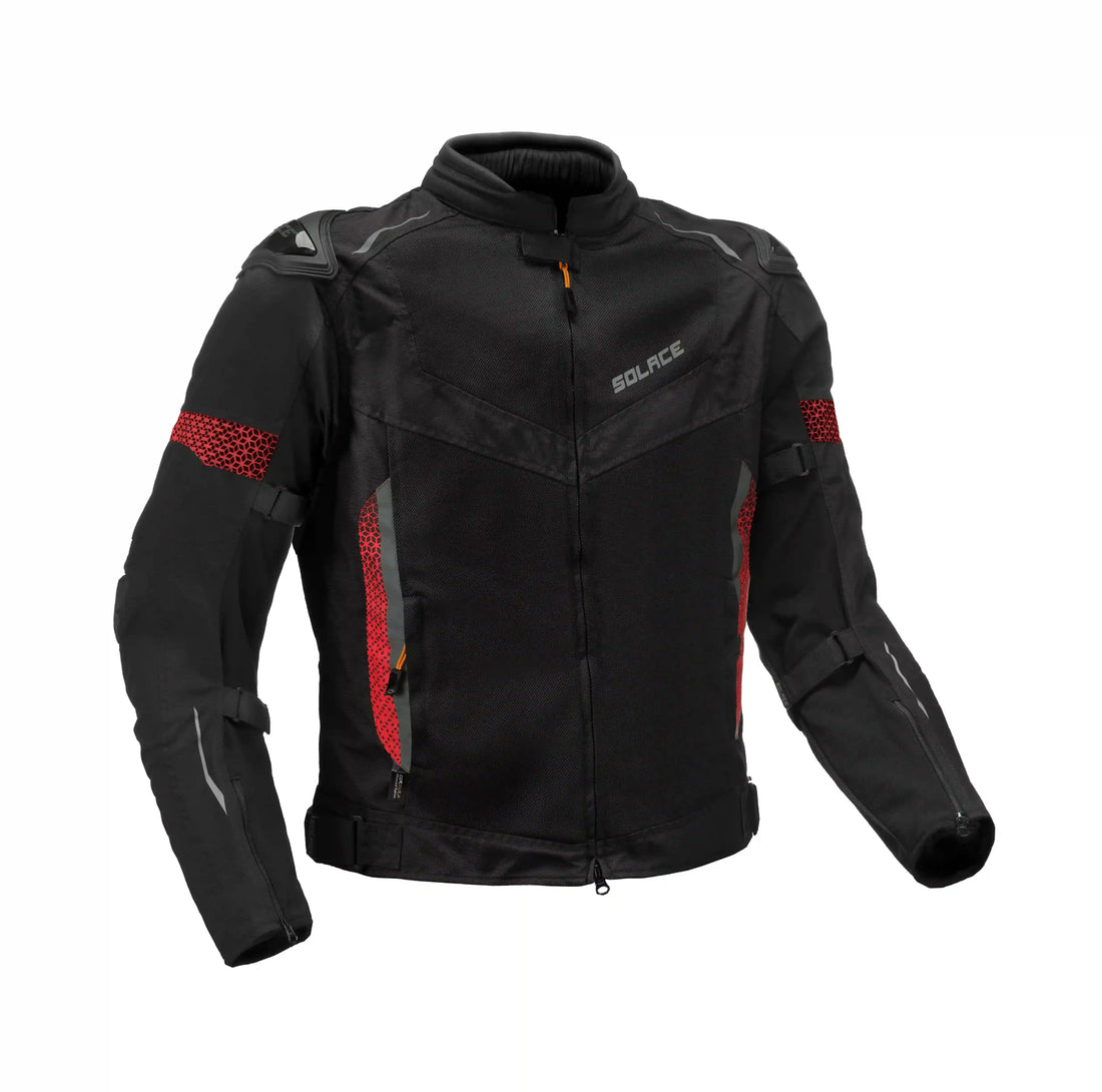 Chicane Jacket (Black Red)