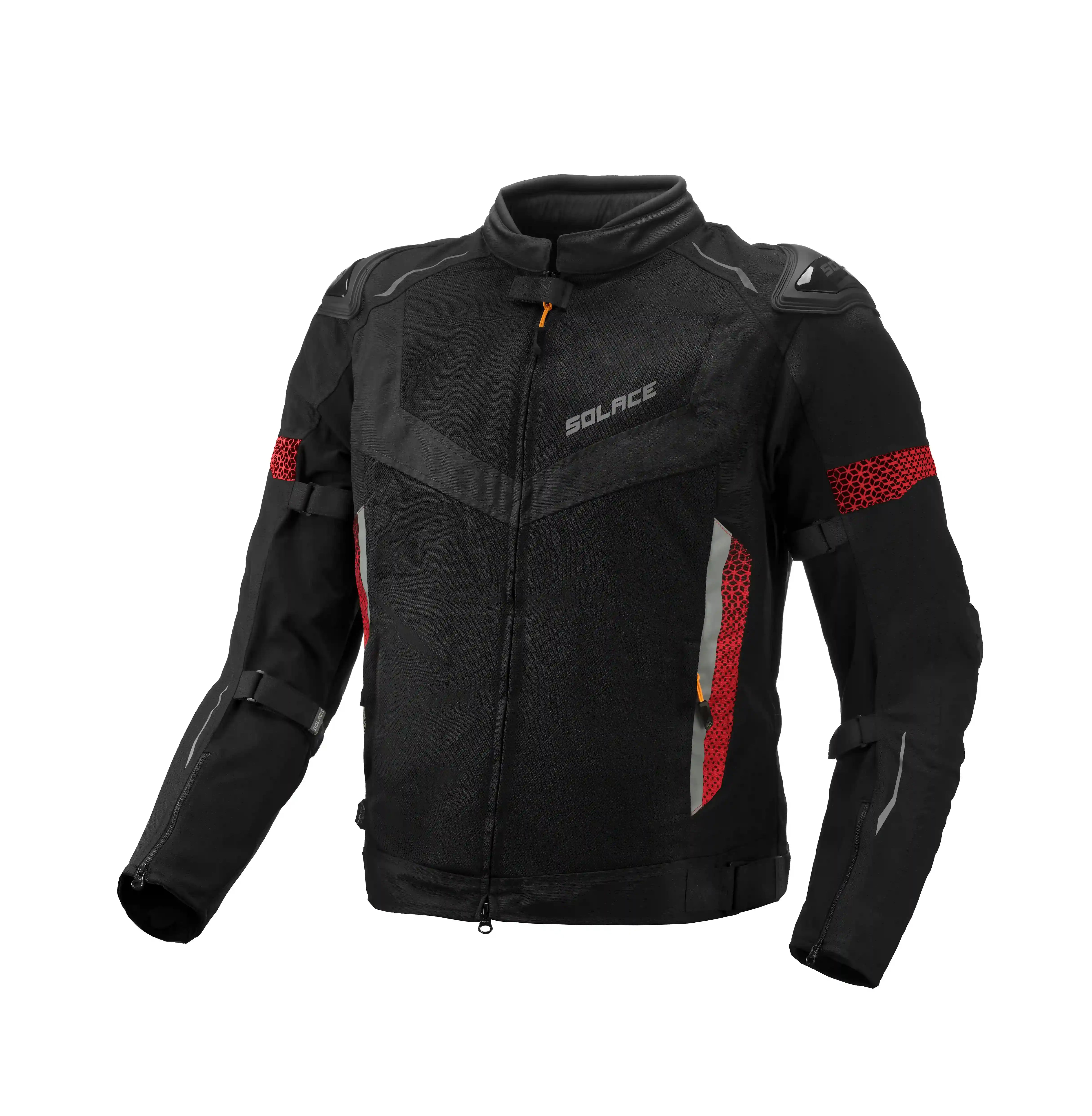 Chicane Jacket (Black Red)