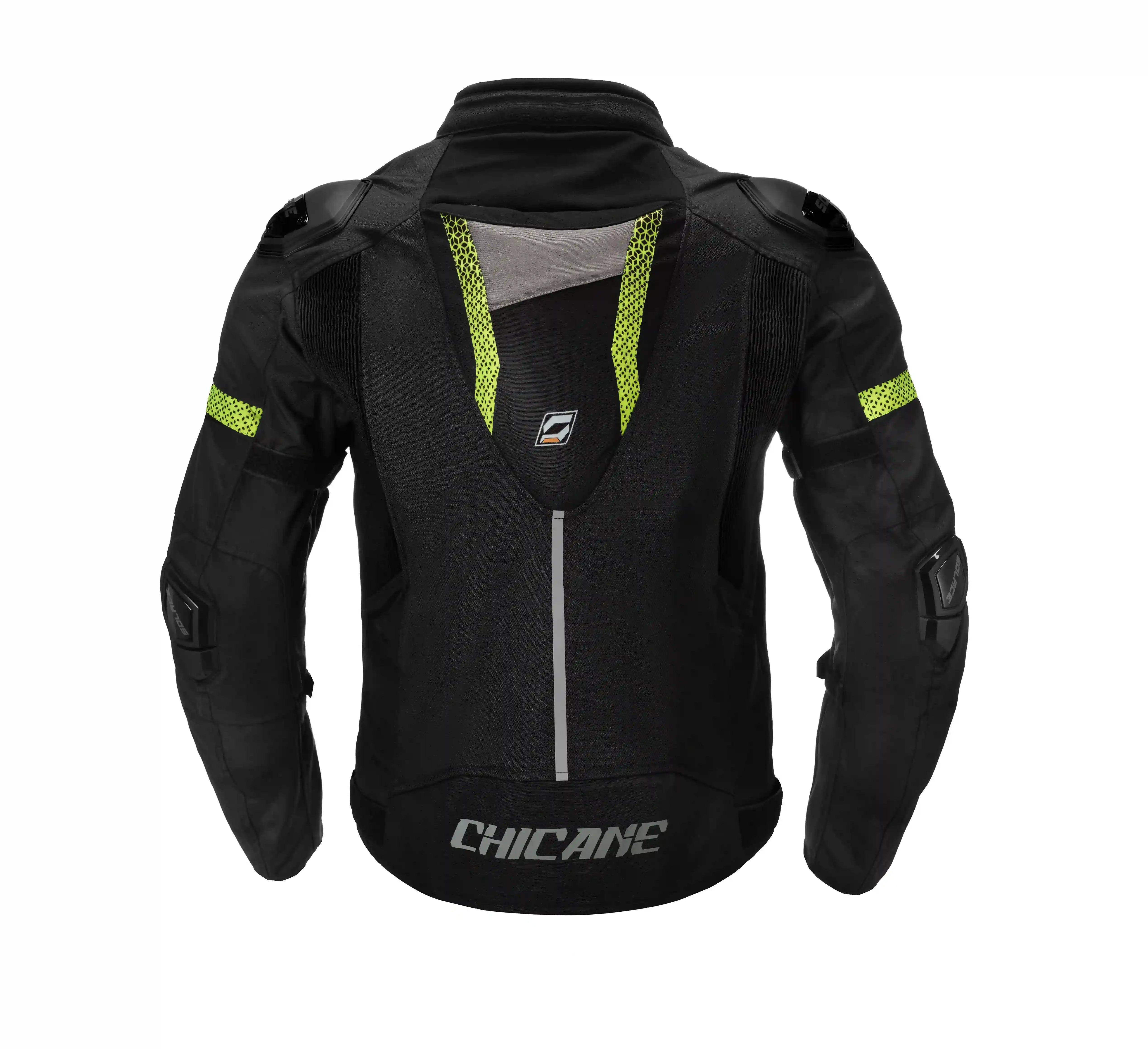 Chicane Jacket (Black Neon)