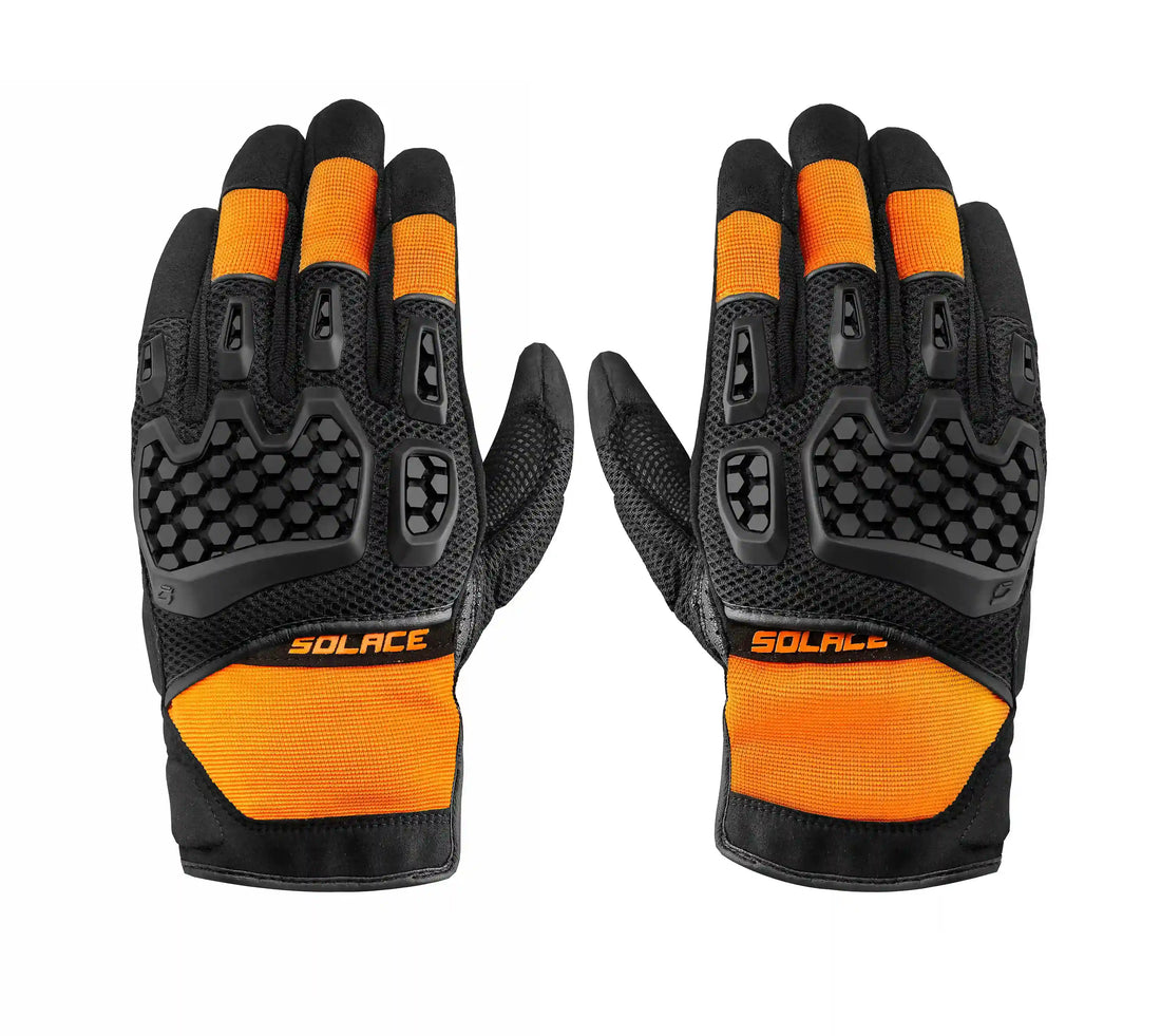 AIRX DUALSPORT CE GLOVES (FLAME ORANGE)