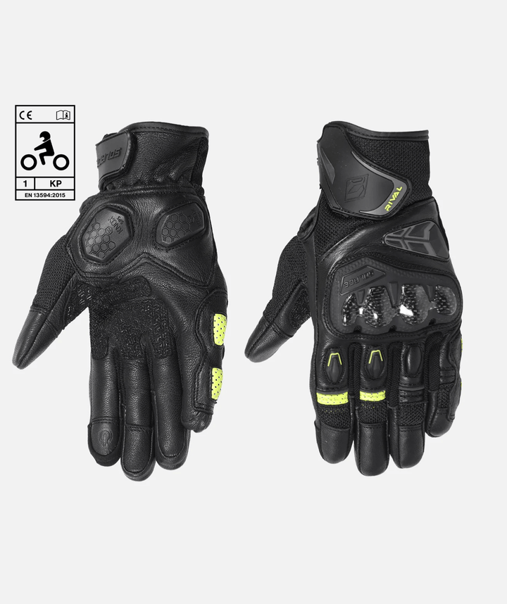 Rival Carbon CE Gloves (Neon)