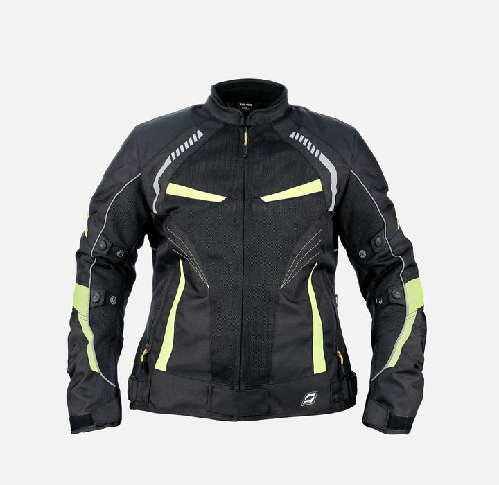 Asmi Ladies Jacket V3.0(Black & Neon)
