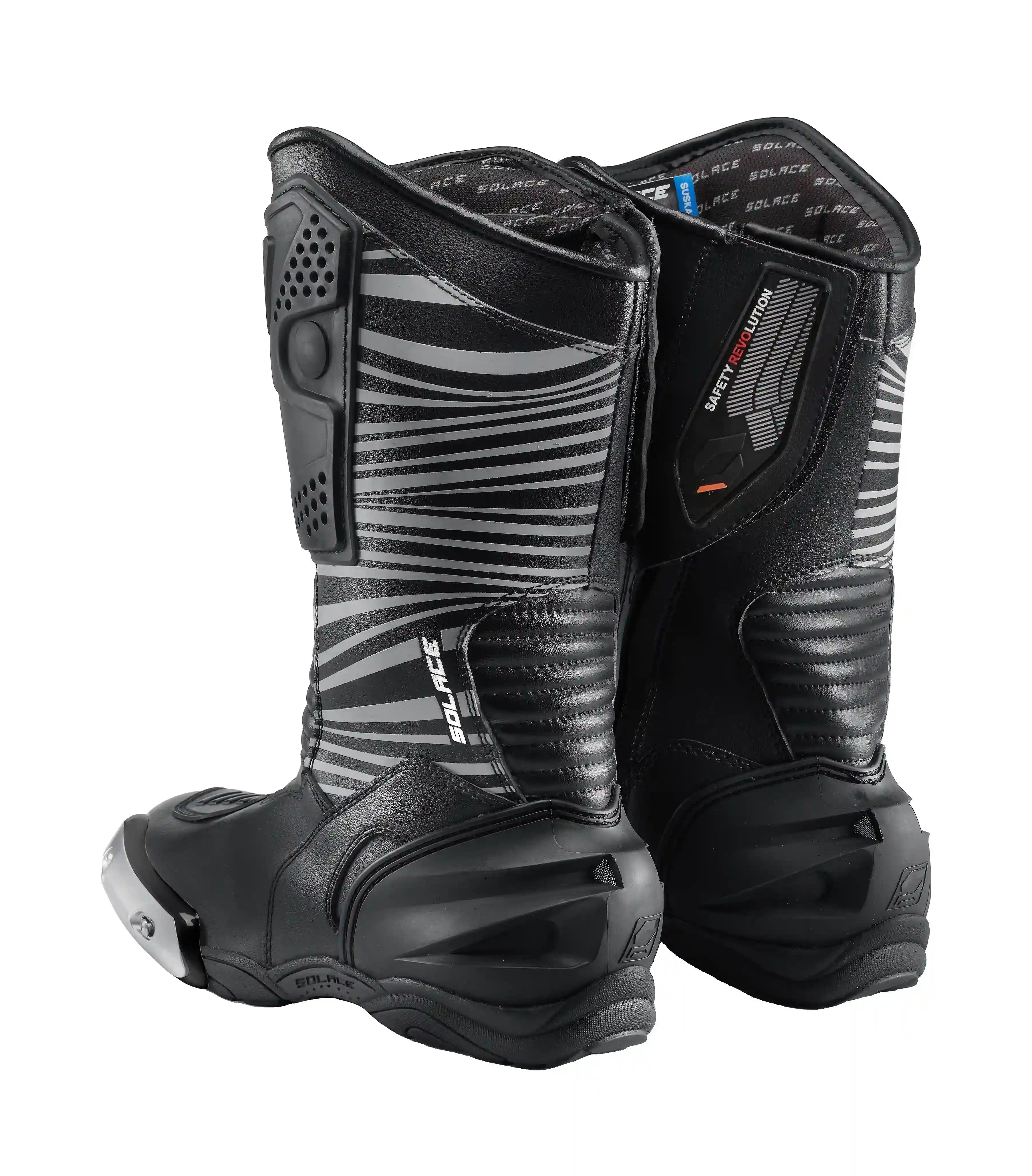 Atlas long boots  Black