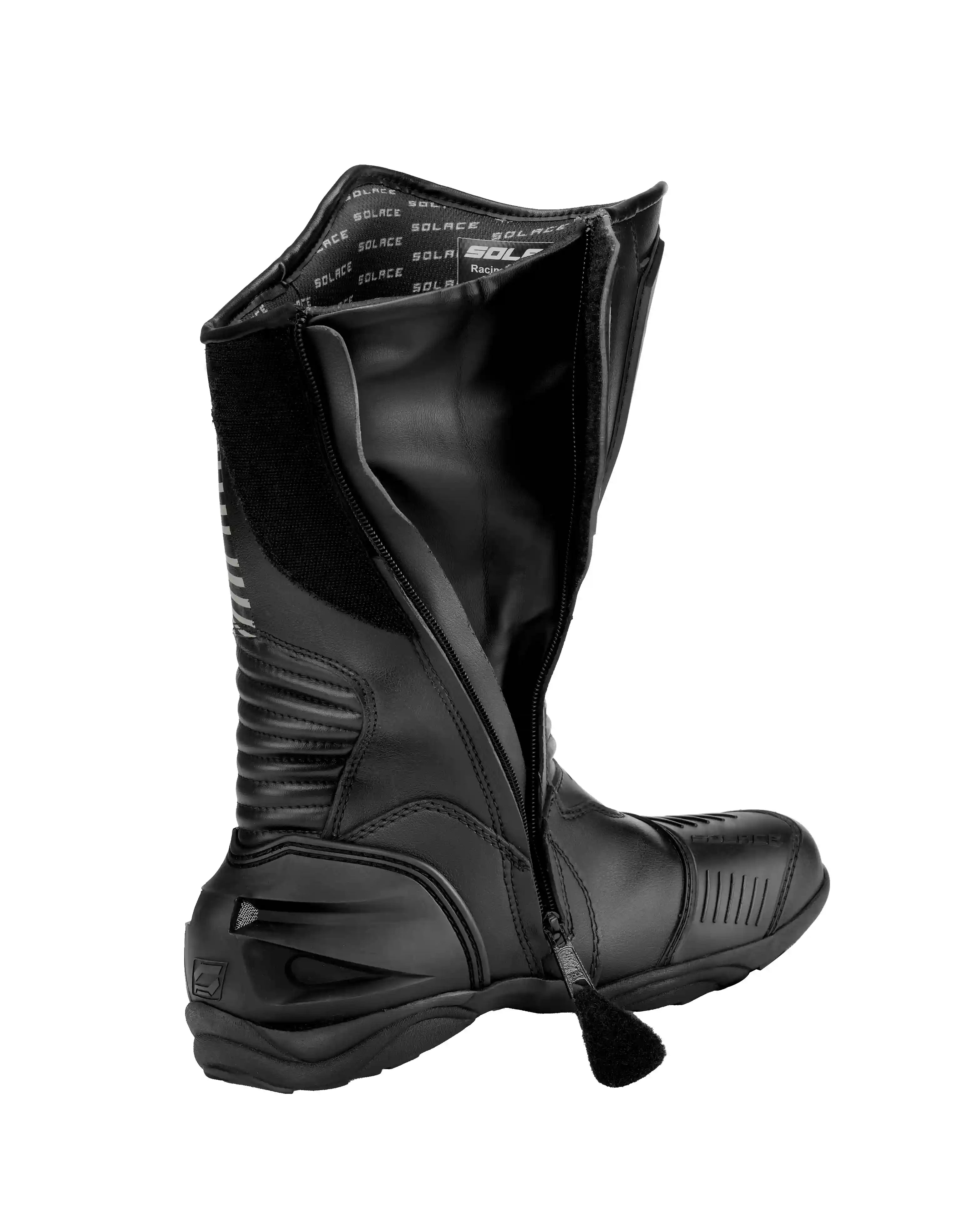 Atlas long boots  Black