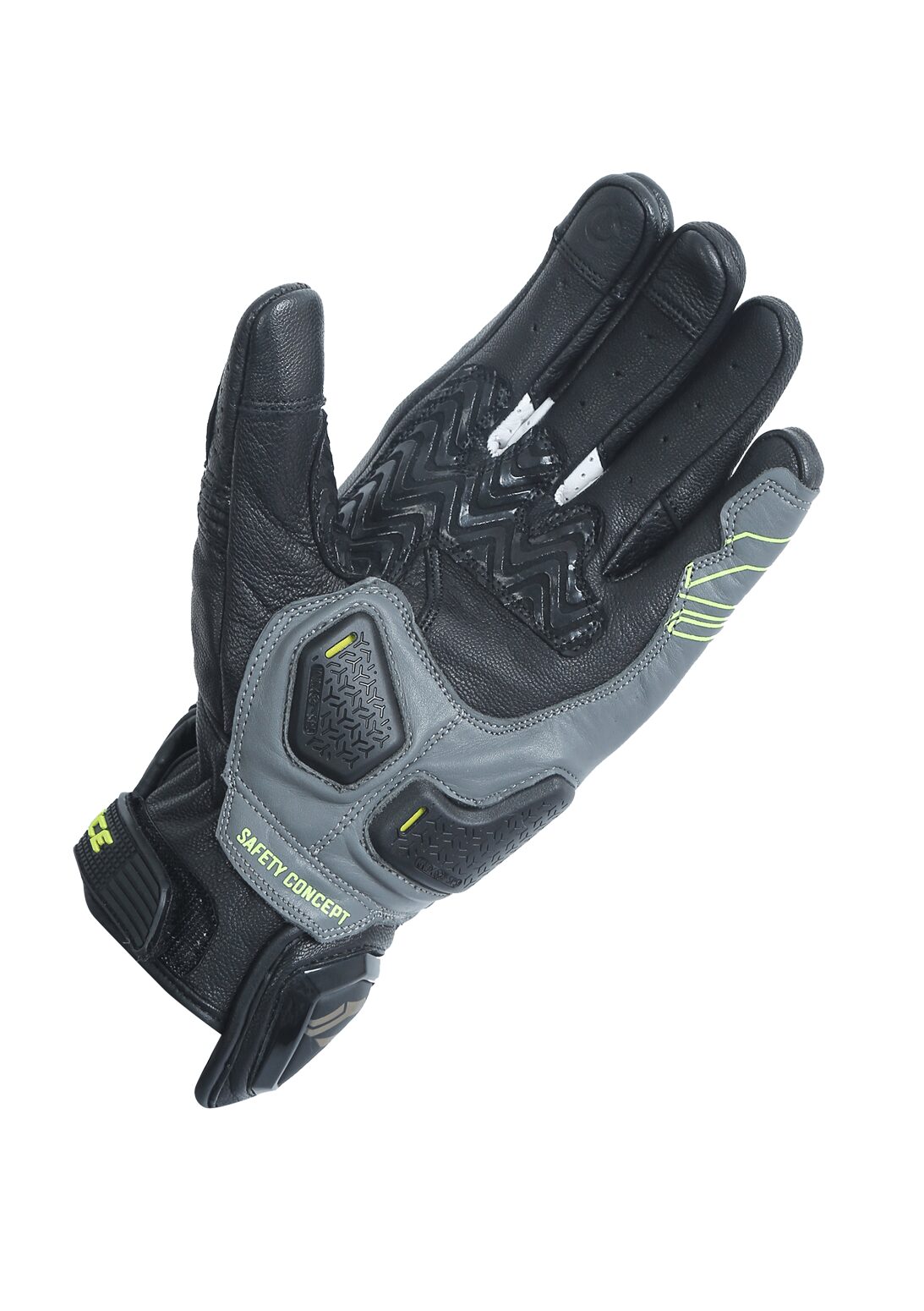 Hobo Semi-Gauntlet Gloves ( B.Neon) - Motorcycle Gloves | SOLACE