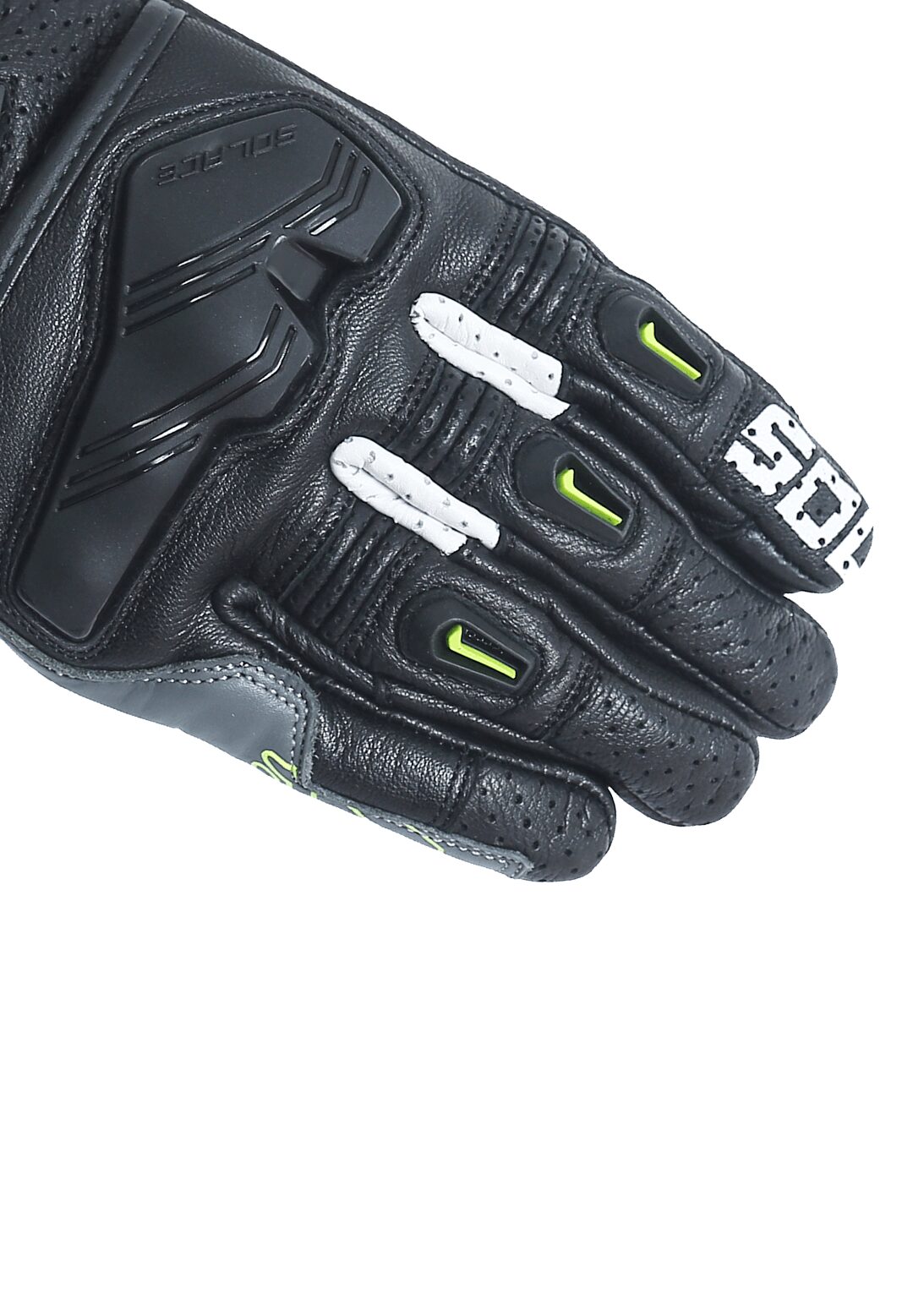 Hobo Semi-Gauntlet Gloves ( B.Neon) - Motorcycle Gloves | SOLACE