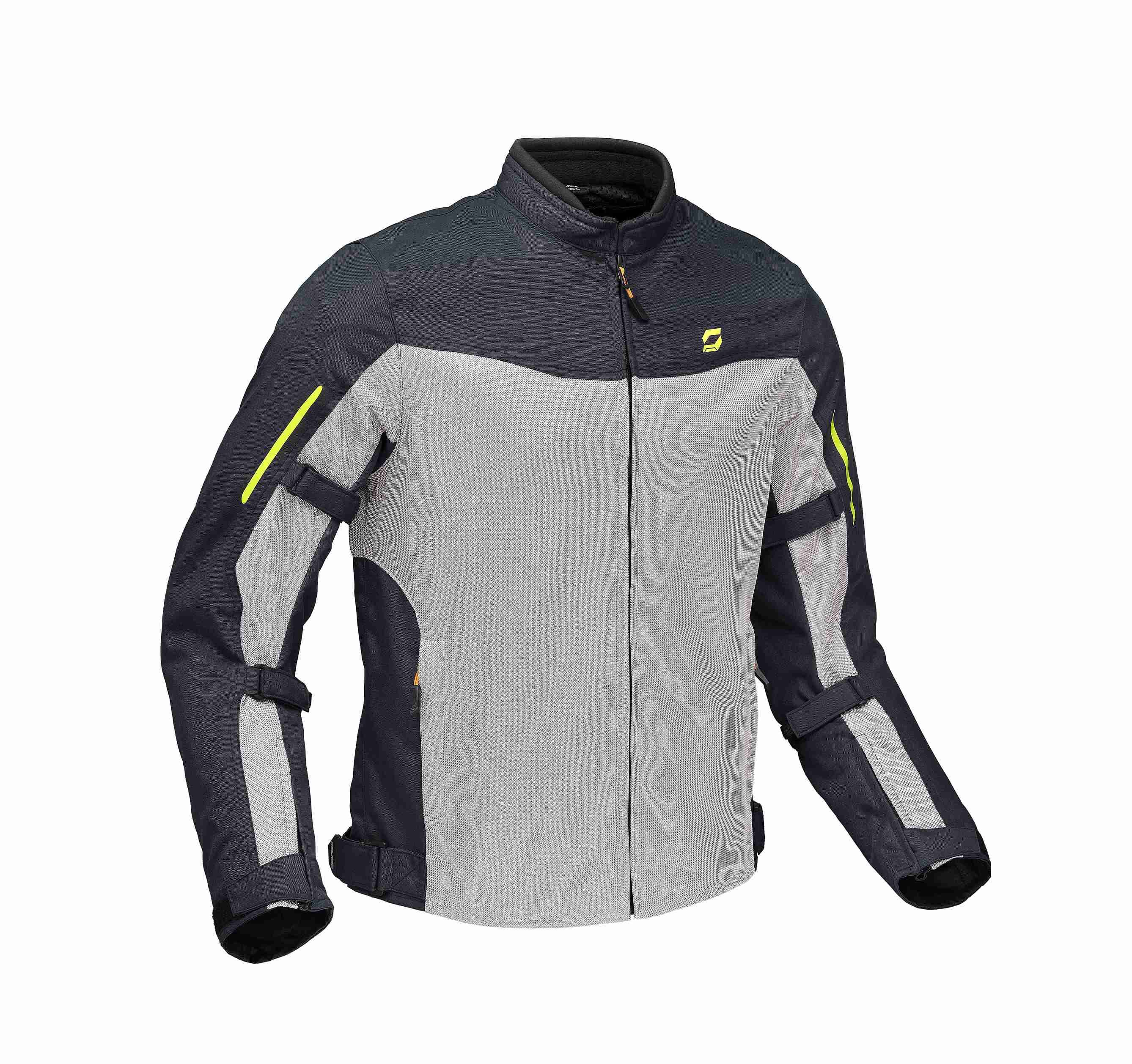 Thrift Mesh Jacket ( Blue & Silver) - Motorcycle Jacket | SOLACE