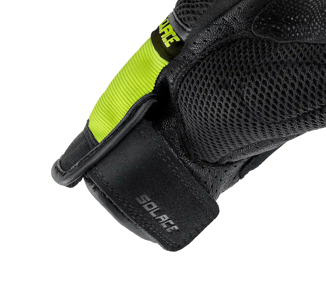 AIRX DUALSPORT CE GLOVES (NEON GREEN )