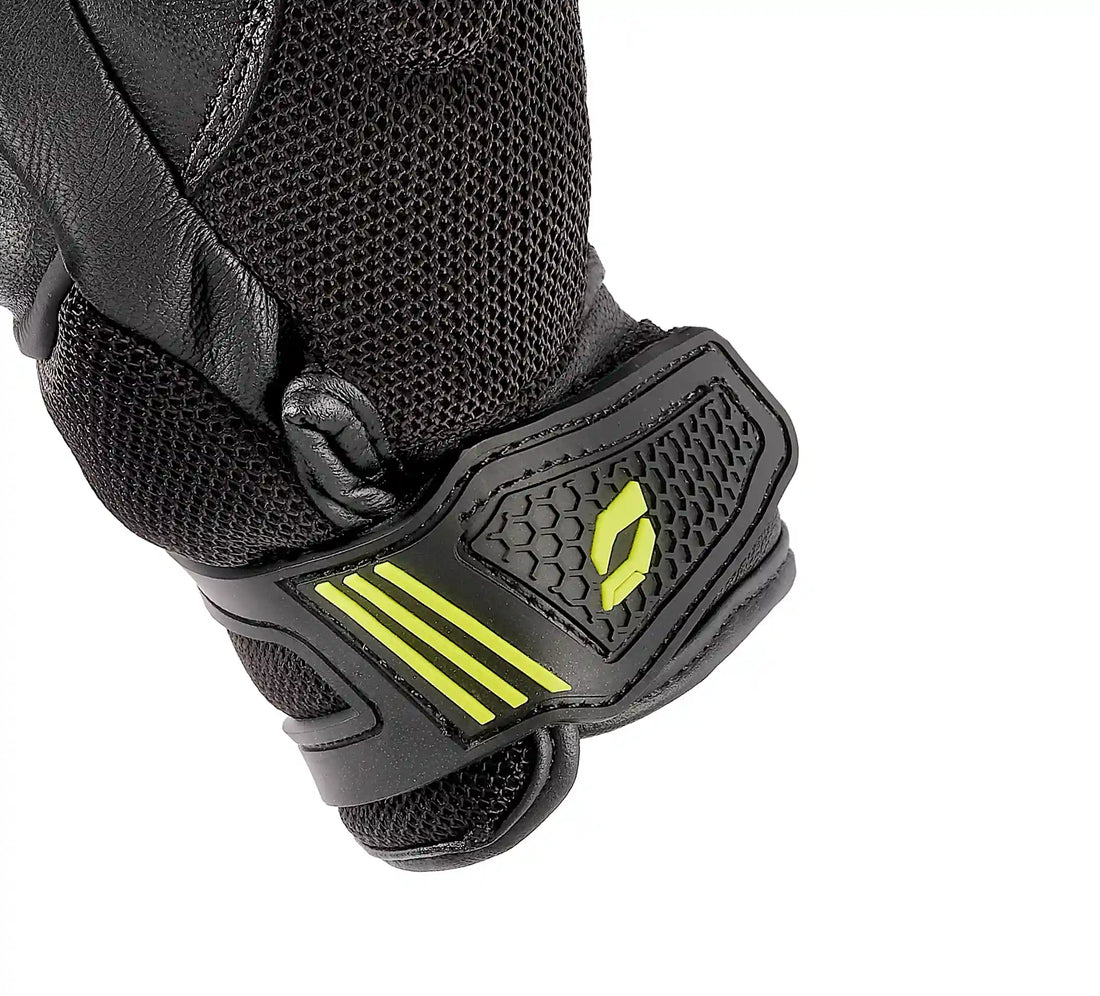 Varno short gloves (HI-VIS Yellow )