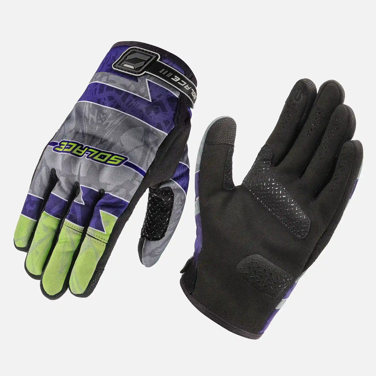 O2 Octane Gloves Octane Off-road Gloves( Blue.green) - Motorcycle gloves | Solace ...