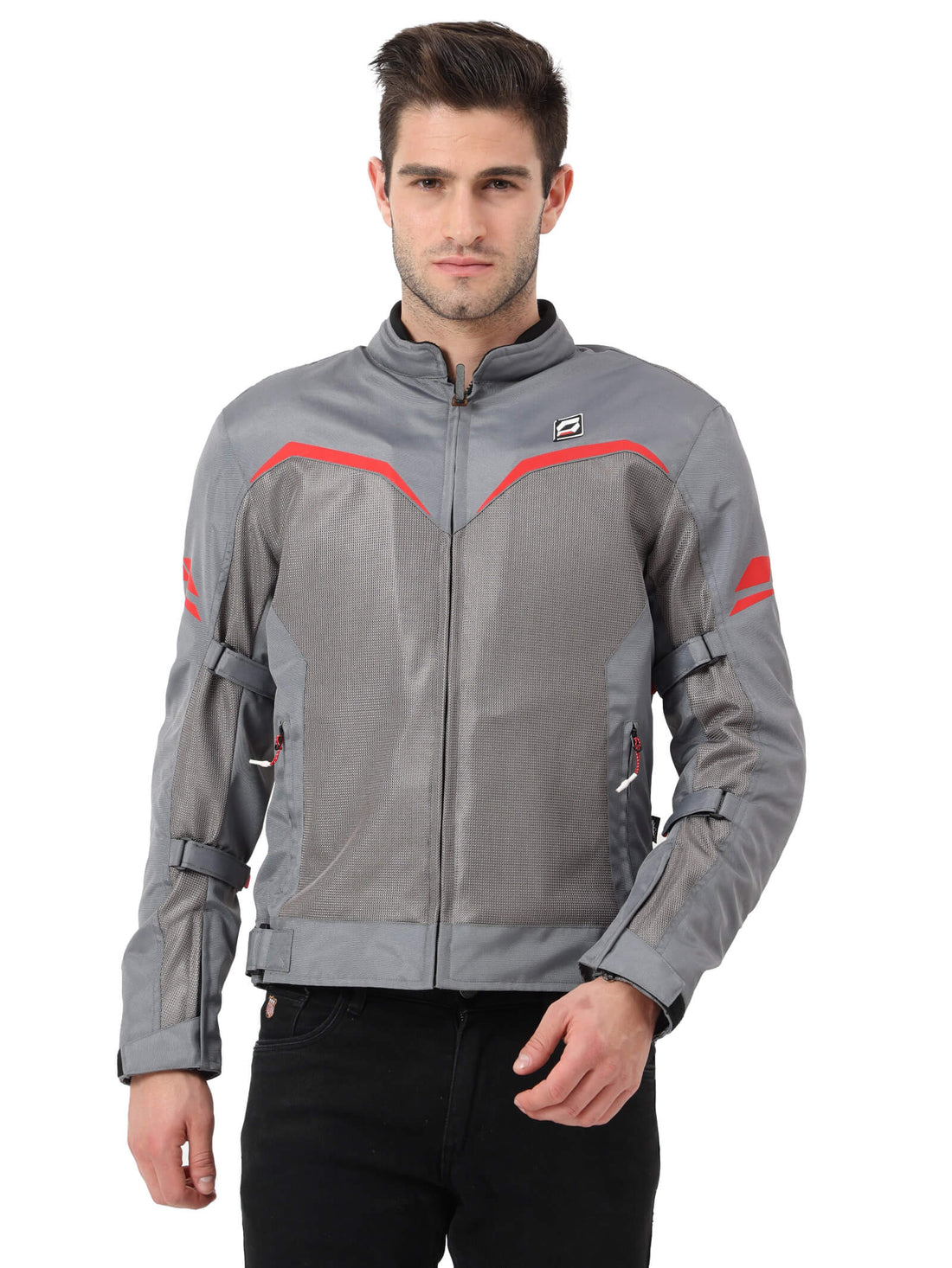 RIVAL JACKET RED FRONT