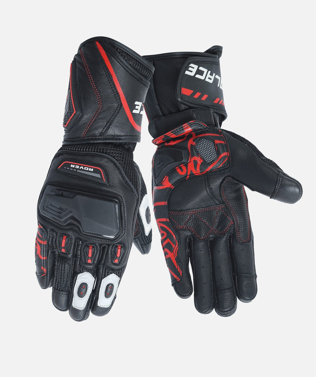 SOLACE ROVER LONG GLOVES ( BLACK RED )