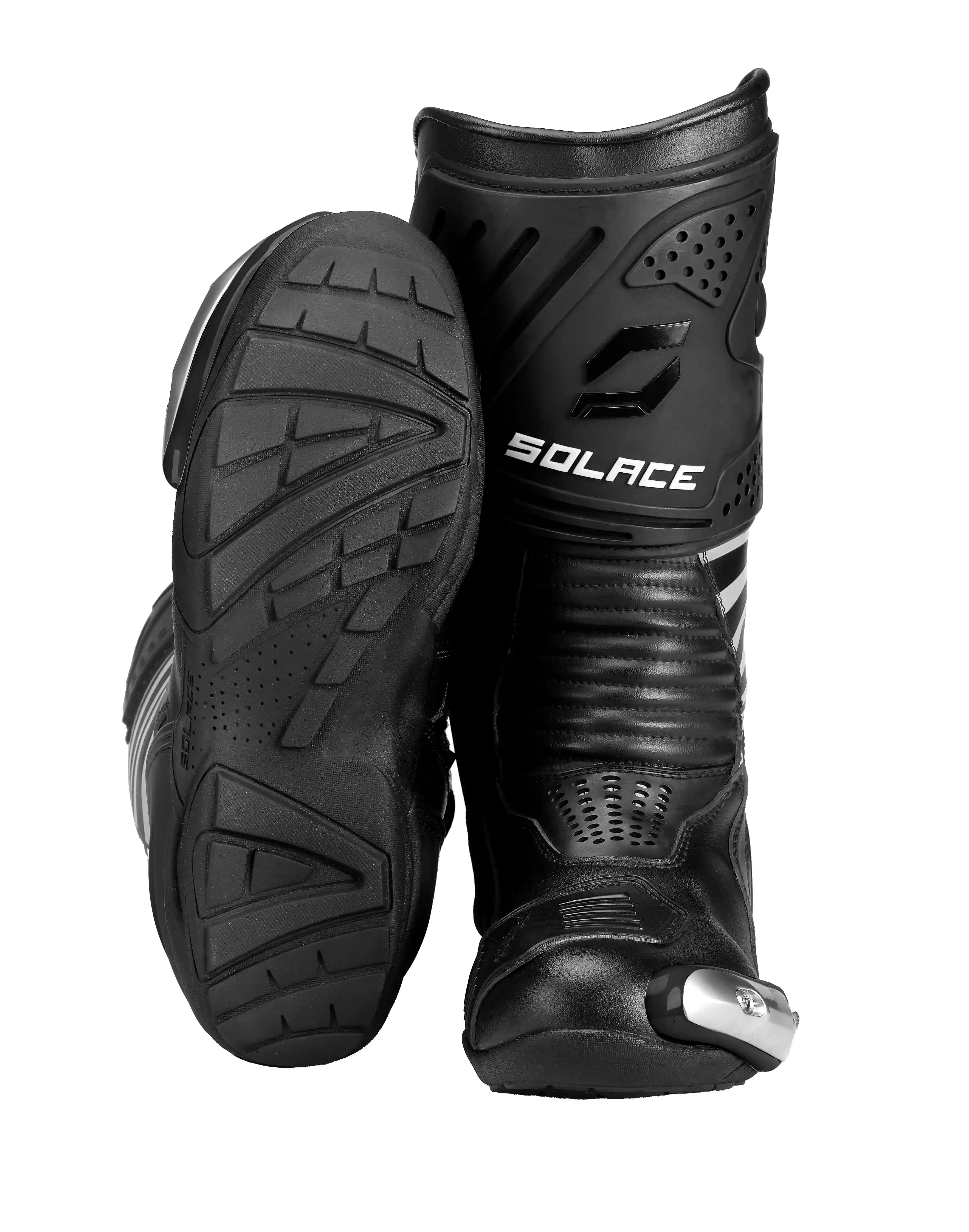 Atlas long boots  Black