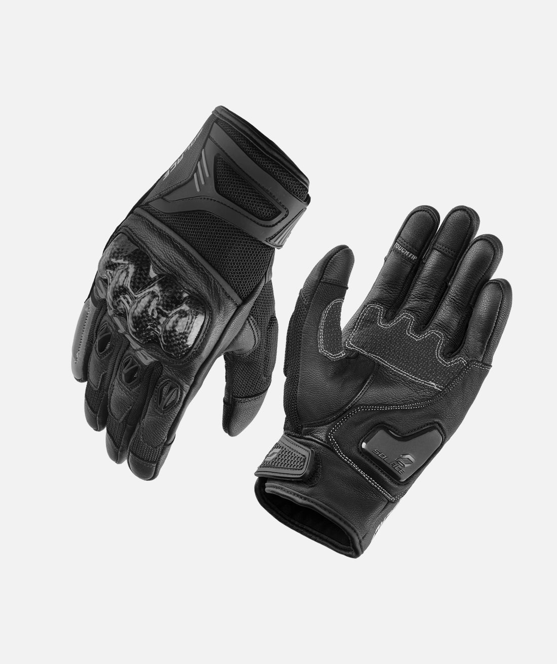 Varno short gloves  (Phantom Black )