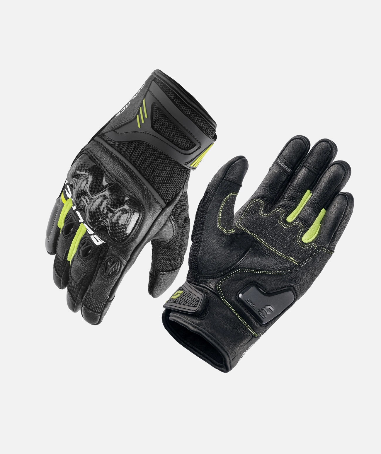 Varno short gloves (HI-VIS Yellow )