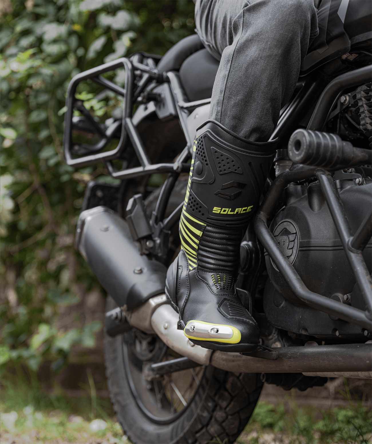 Atlas long boots  B.Neon