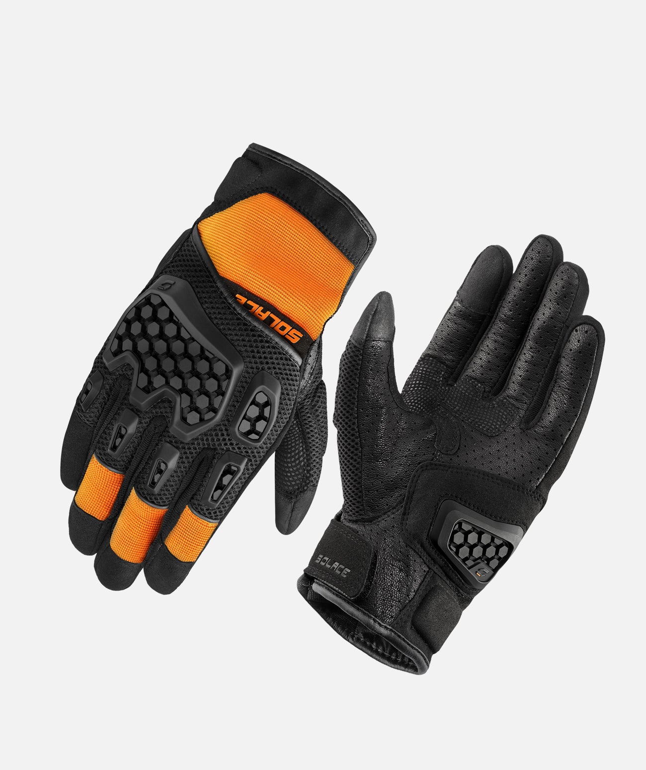 AIRX DUALSPORT CE GLOVES (FLAME ORANGE)