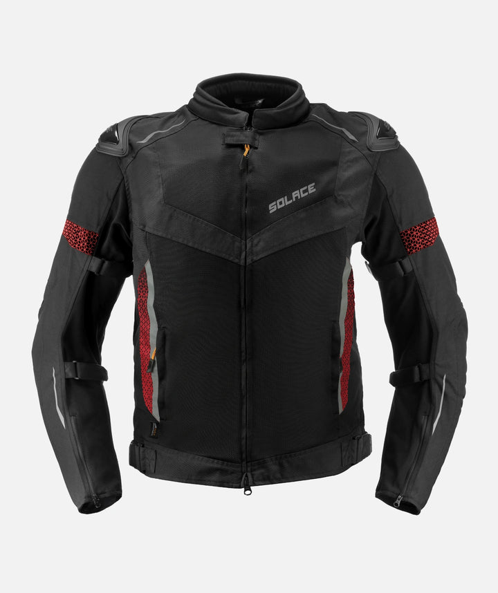 Chicane Jacket (Black Red)
