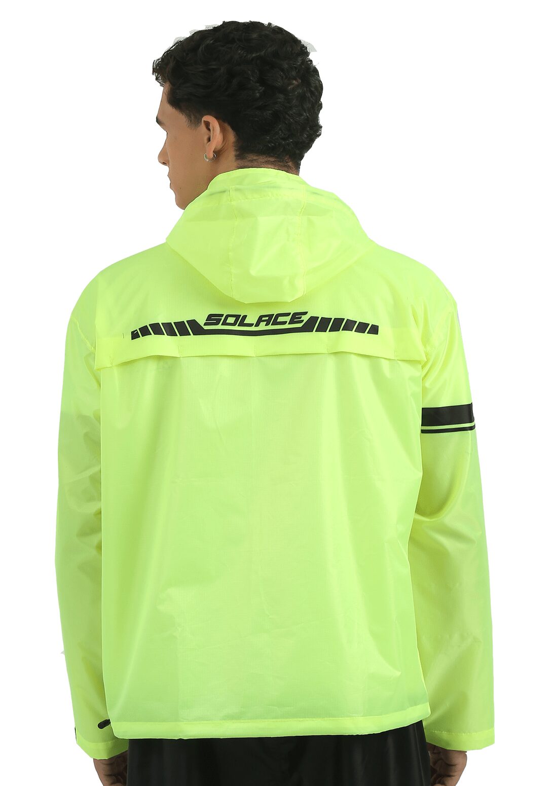 RAINPRO JACKET 16K (Neon) - Motorcycle Rain Jacket | SOLACE