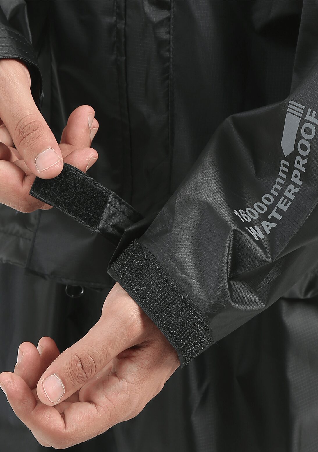 RAINPRO JACKET 16K (Black) - Solace Motorcycle Clothing Co