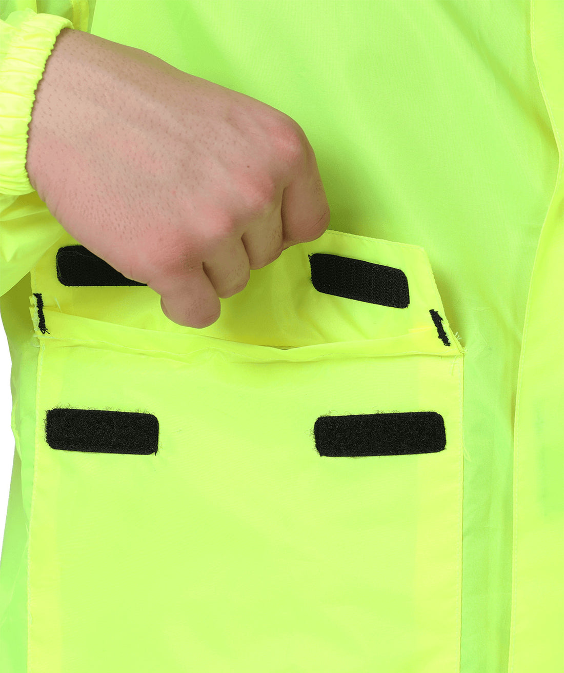 rainpro jacket neon 6