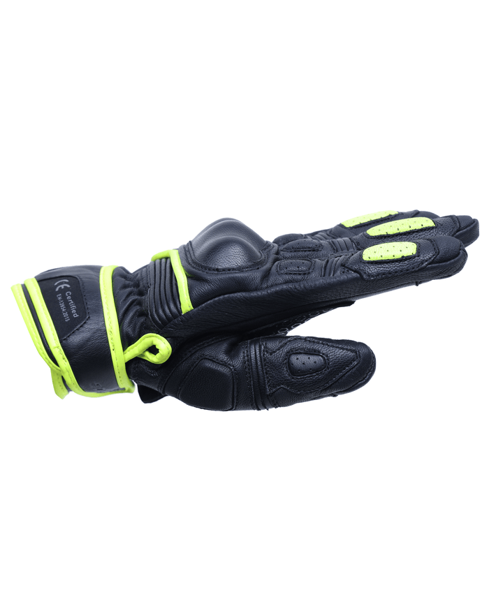 ramble gloves neon 4