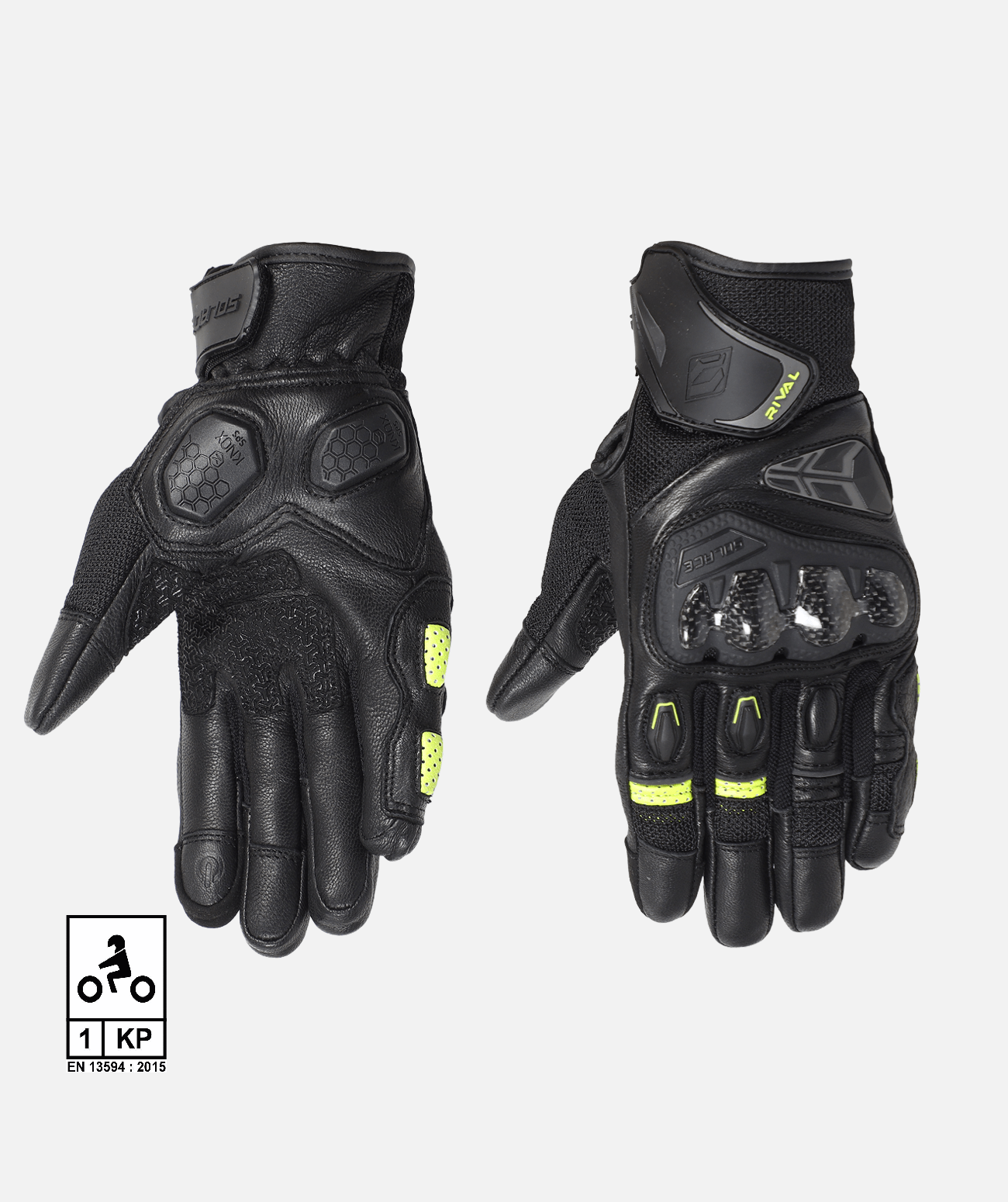 Rival Carbon CE Gloves (Neon)