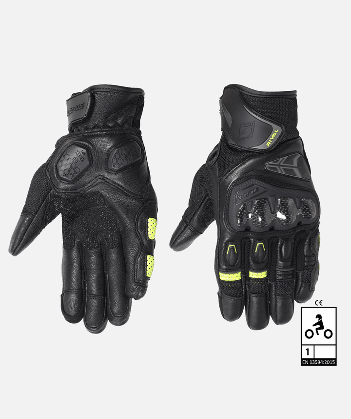 Rival Carbon CE Gloves (Neon)