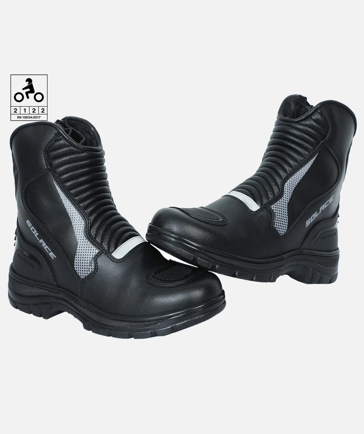 Scout Motorcycle Boots (B.Grey)