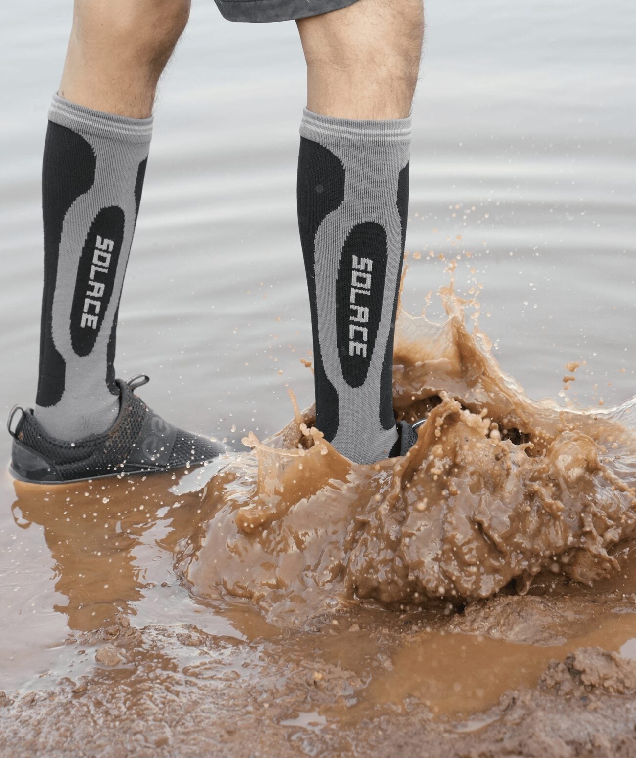 suska core wp sock grey 5-min