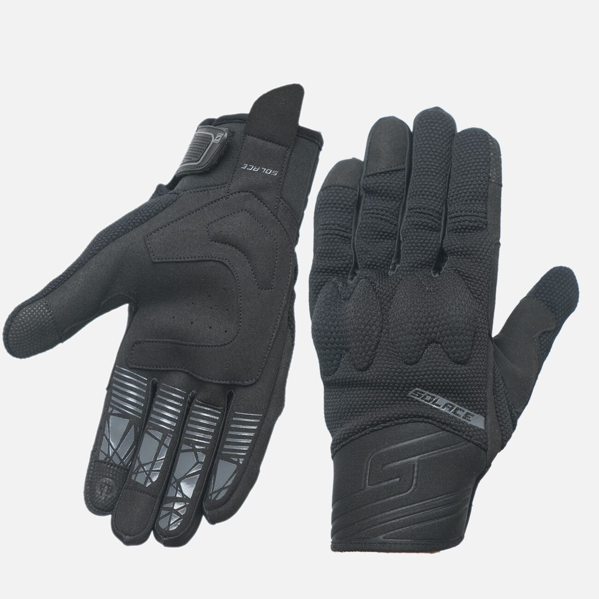 X-Pro Gloves ( Black ) - Solace Motorcycle Clothing Co - Official ...