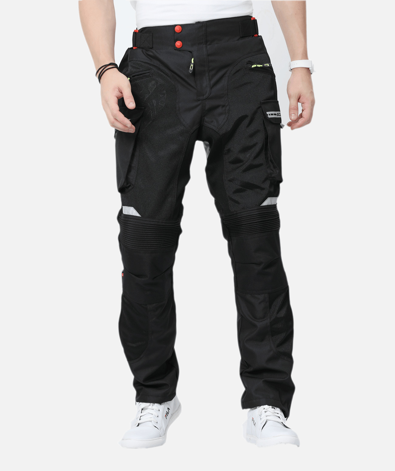 Mens Motorcycle Cargo Pants With Side Pockets On Sale - Rugged