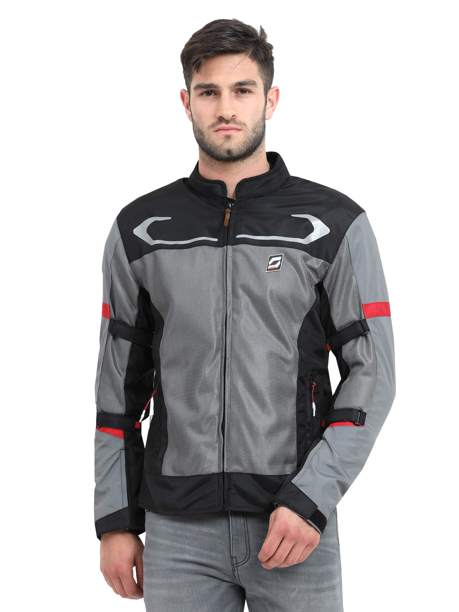 AIR-X Jacket v2 (GREY) - Solace Motorcycle Clothing Co - Official Website
